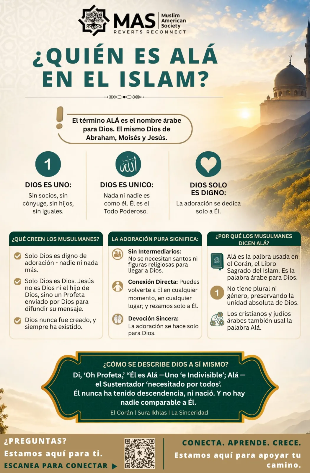 Volante: ¿Quién es Alá en el Islam?